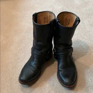 Frye moto boots